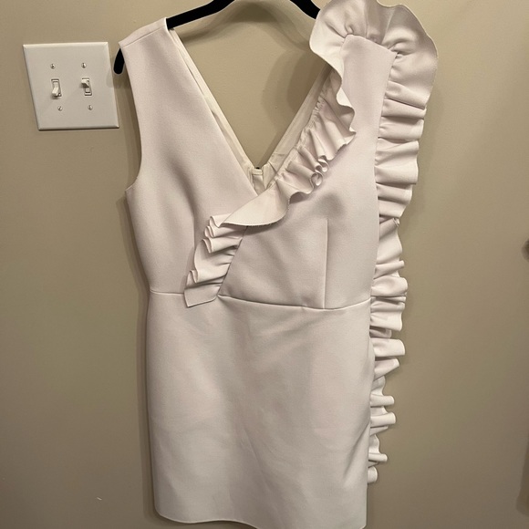 MSGM Milano Ruffle Dress - Picture 2 of 7